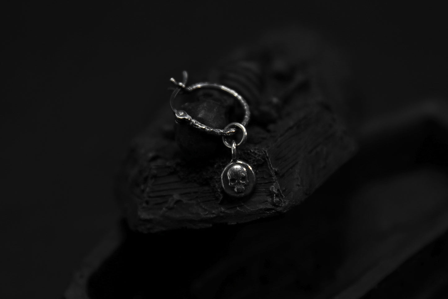 Sterling Silver Nosferatu Earrings