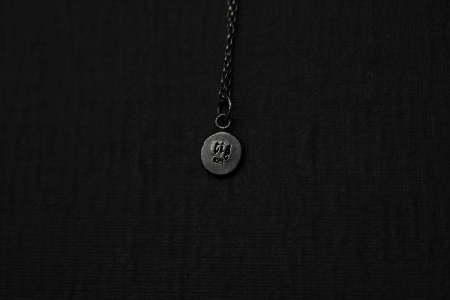 Sterling Silver Cobweb Pendant