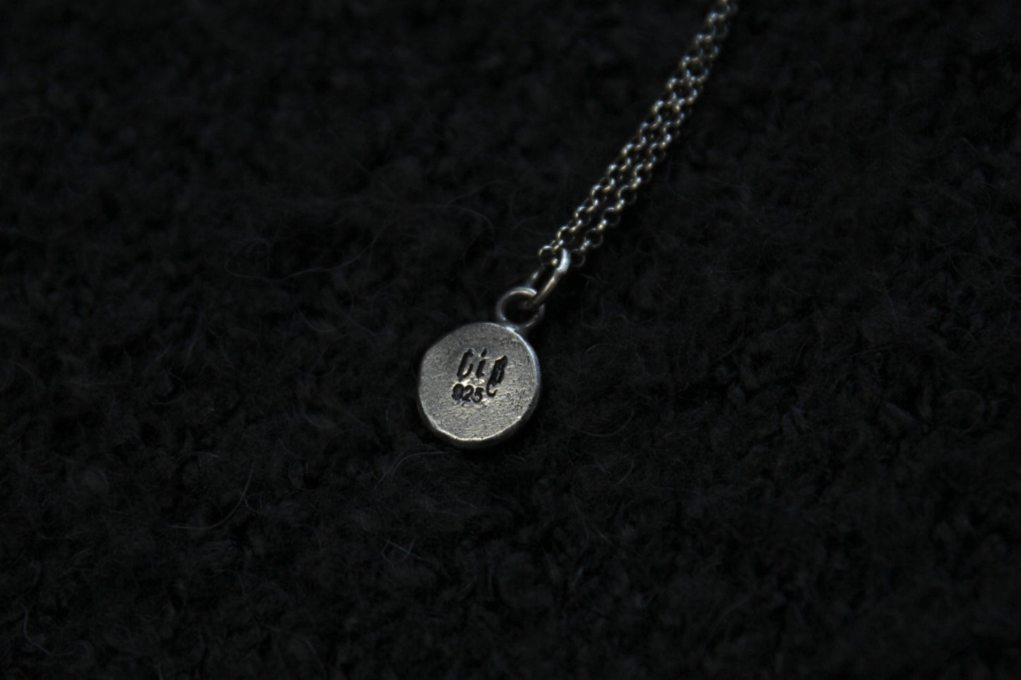 Sterling Silver Cauldron Pendant