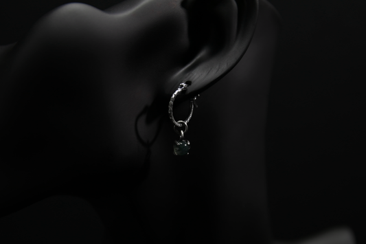 Agate Moss Earrings
