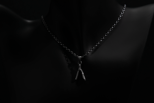 Wish Bone Twig Pendant