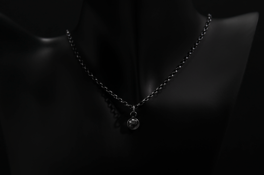 Tiny Sterling Silver ‘Til Death’ Memento Mori Skull Pendant Bundle • Relationship & Friendship Pendants