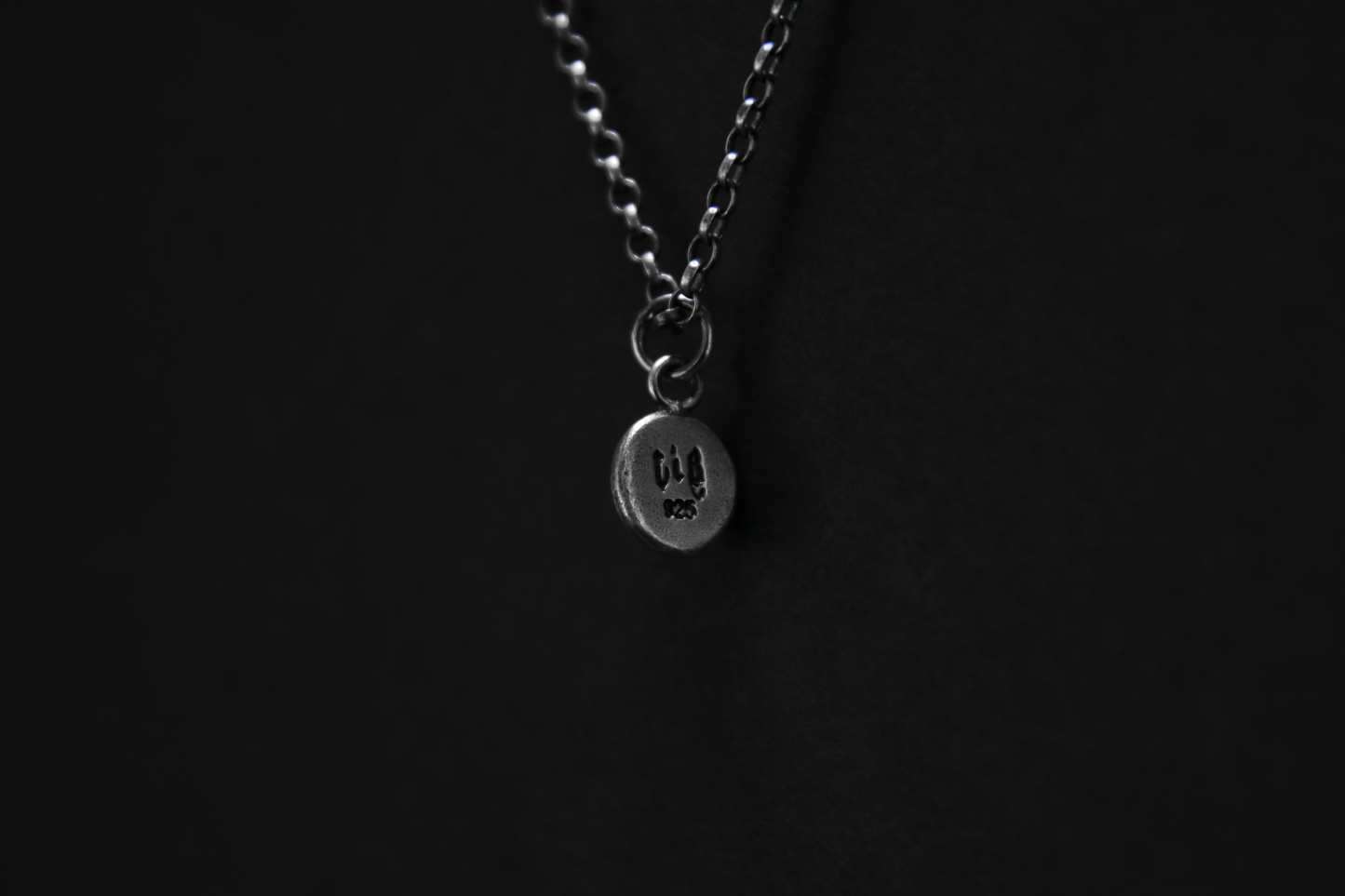 The Silver Cemetery Skull Pendant