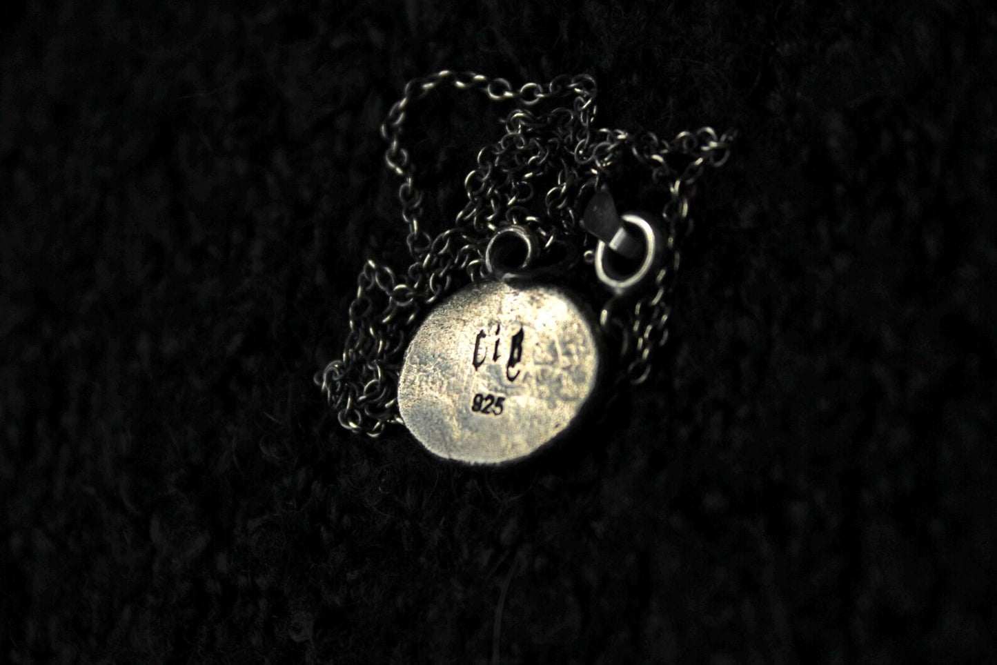 Sterling Silver GOTH Pendant