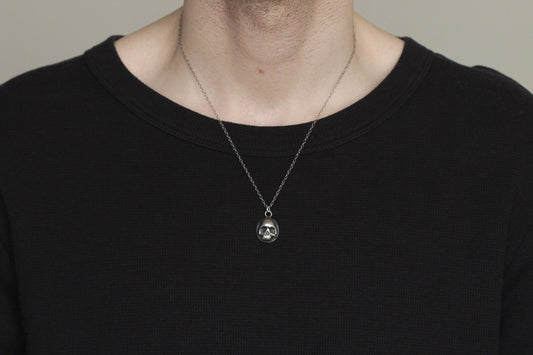 Pale Death Silver Skull Pendant