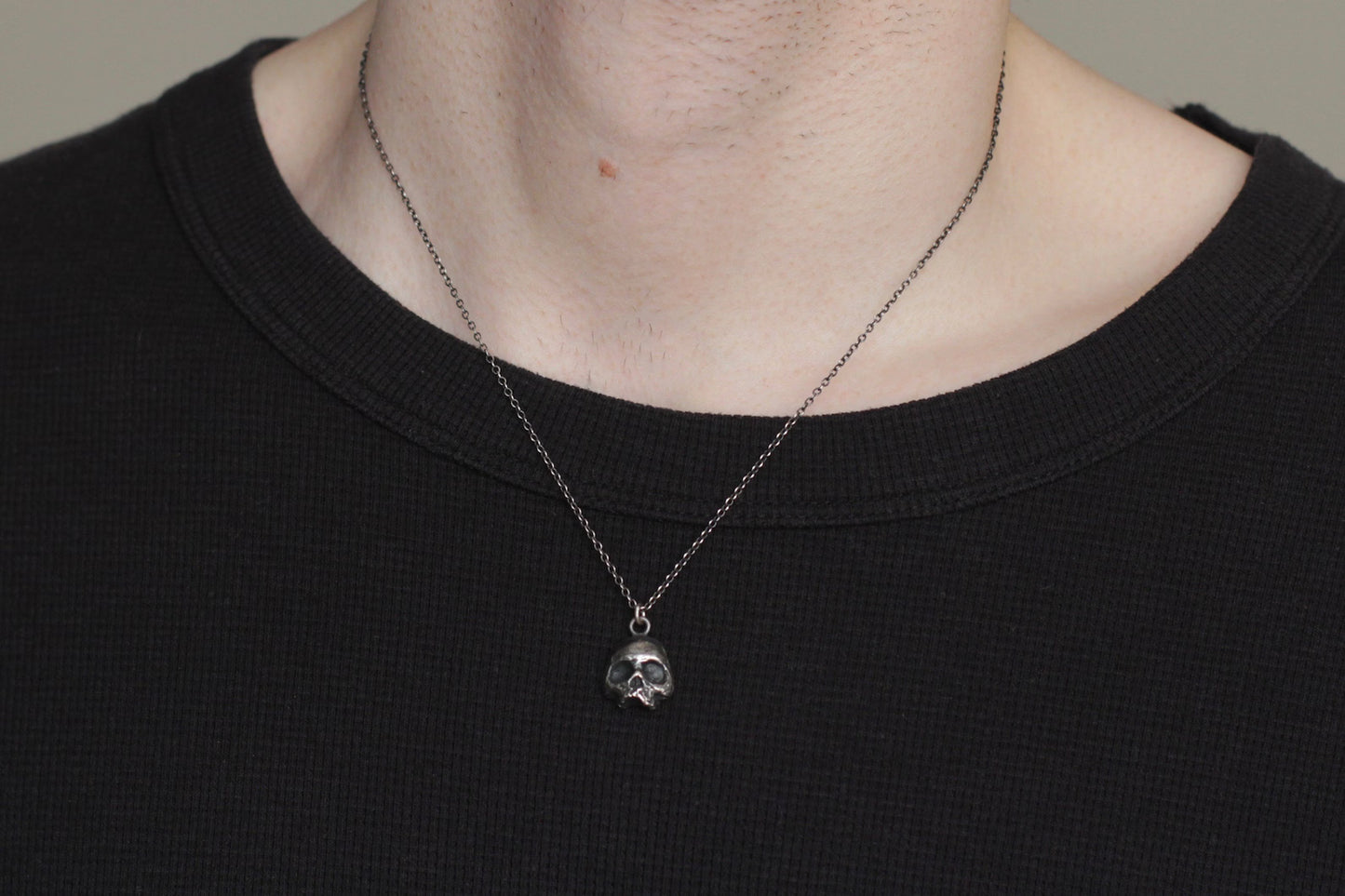 Silver Sedlec Skull Pendant