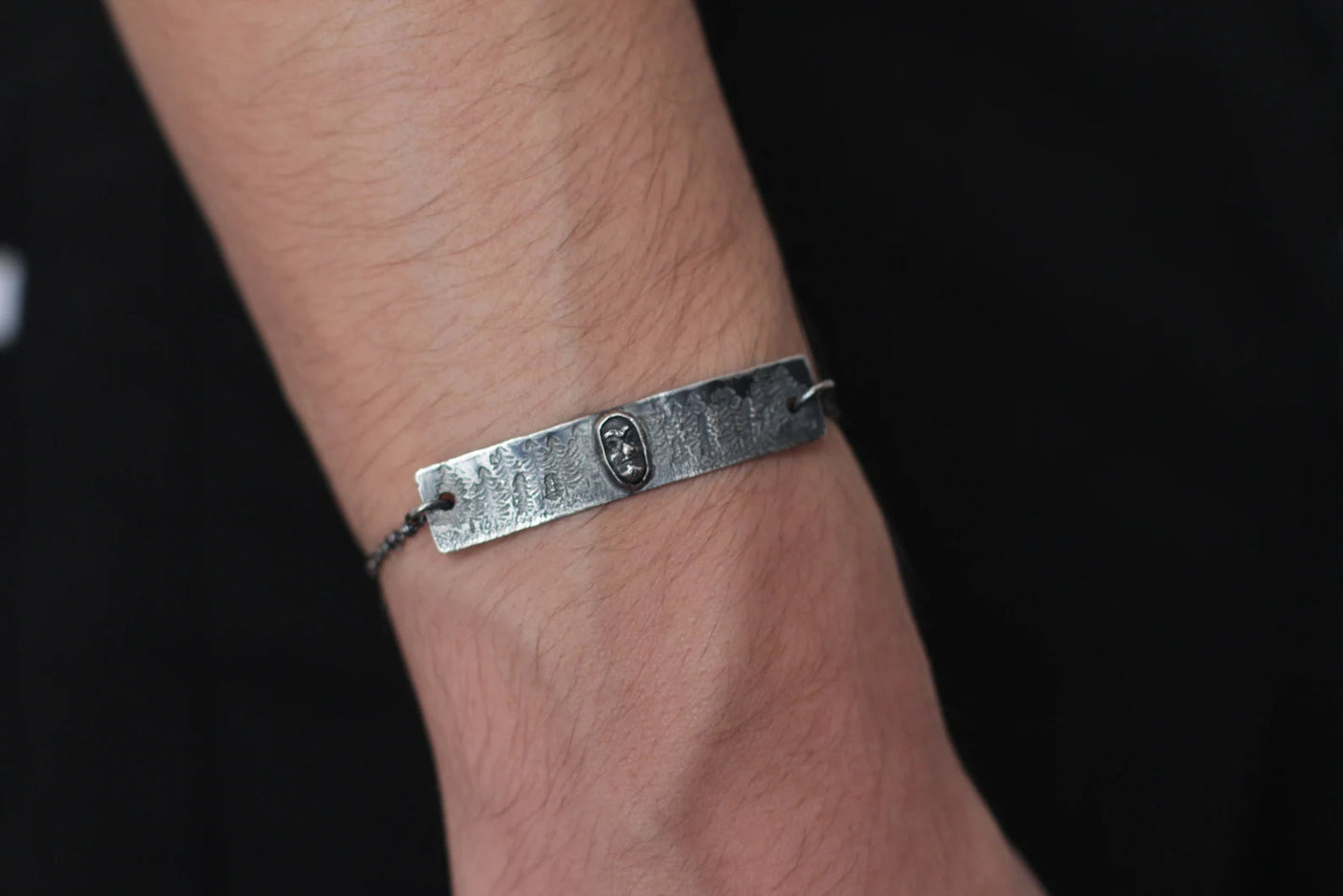 The Witch of the Wood Silver Bracelet
