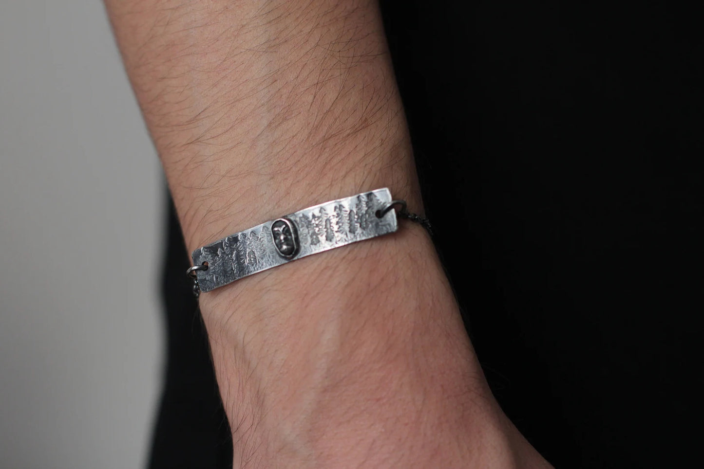 The Witch of the Wood Silver Bracelet