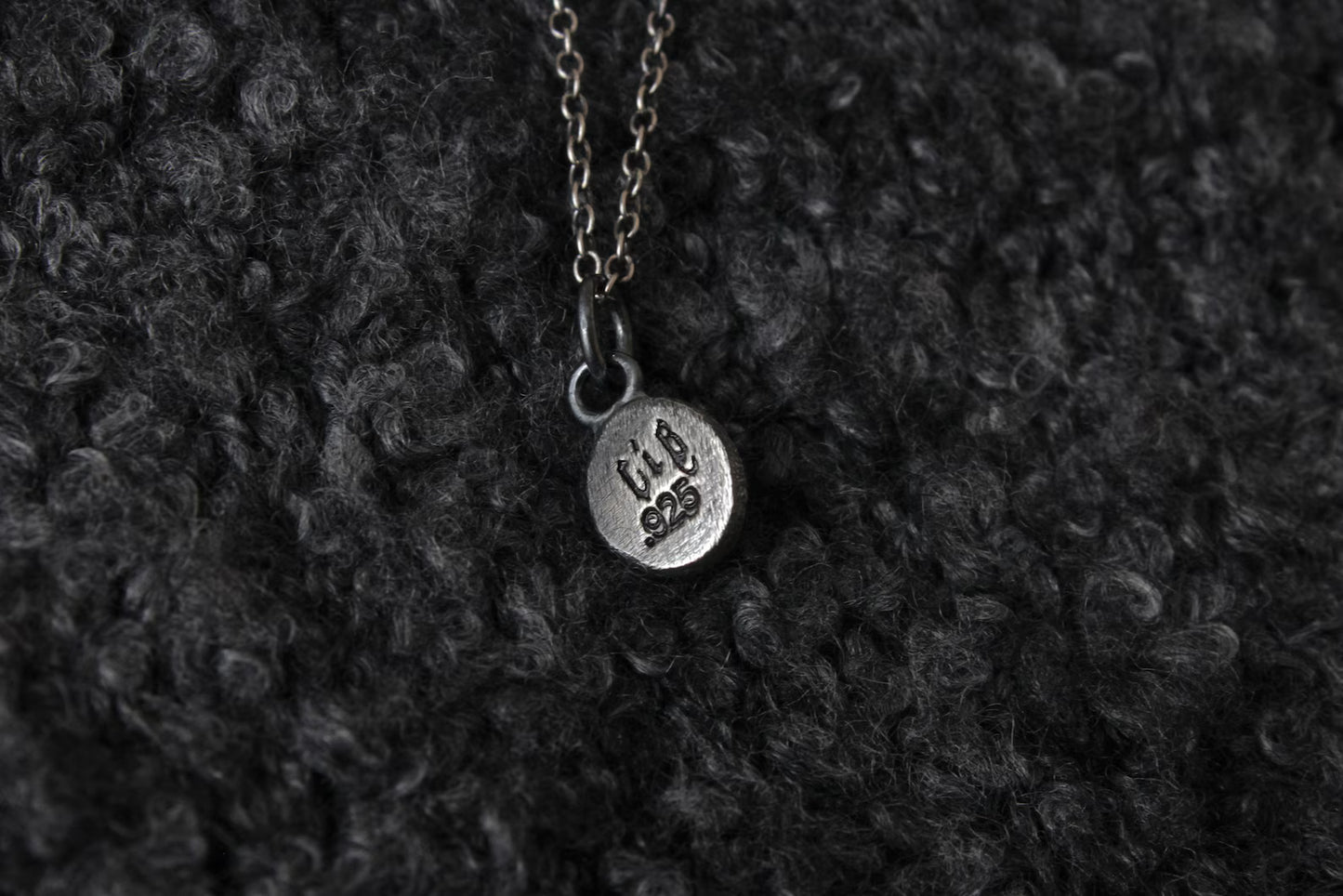 The Silver Cemetery Skull Pendant