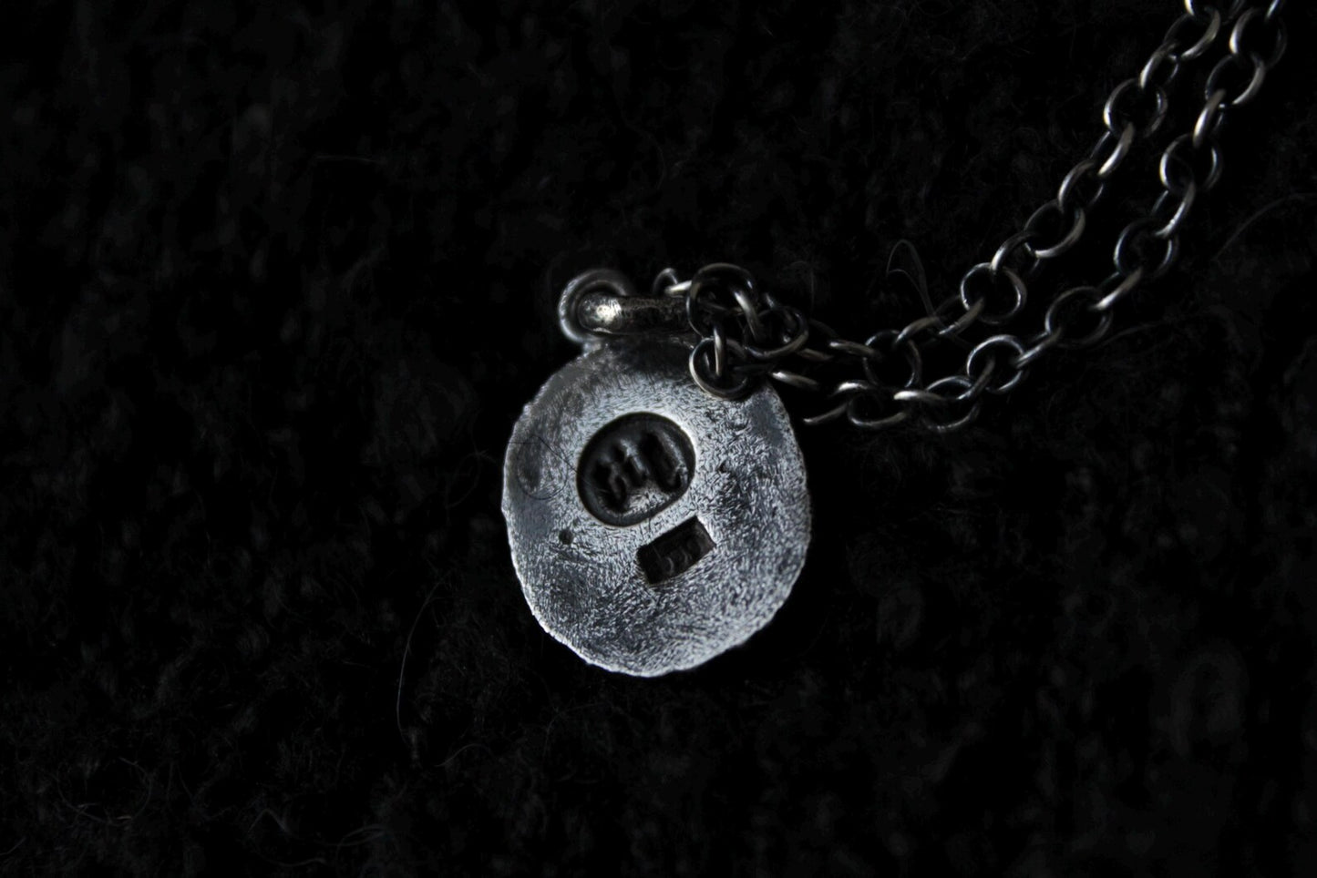 Graveyard Skull Silver Pendant
