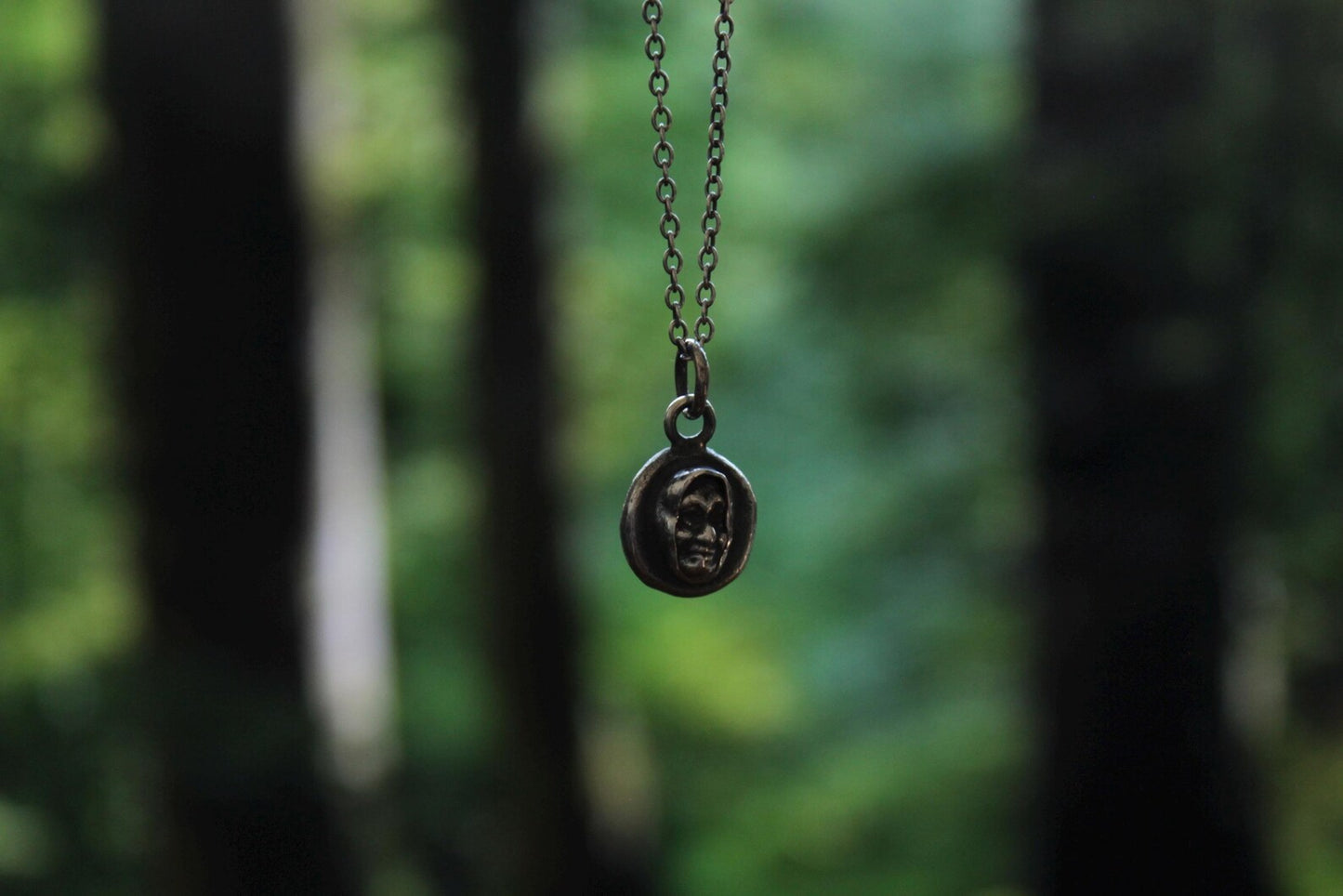 The Witch of the Wood Silver Pendant