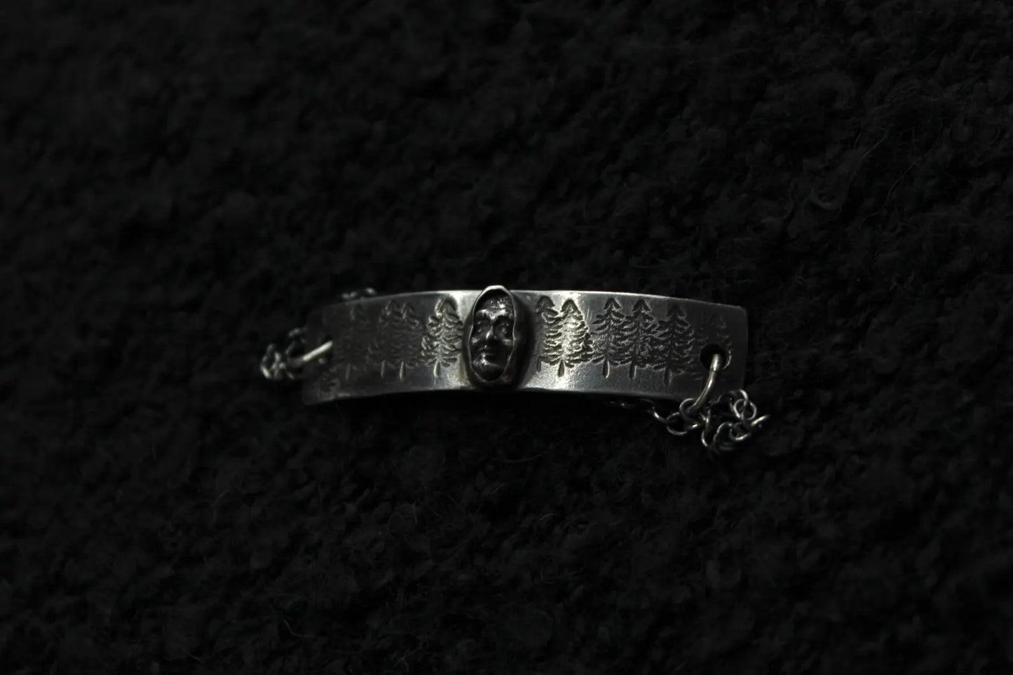 The Witch of the Wood Silver Bracelet