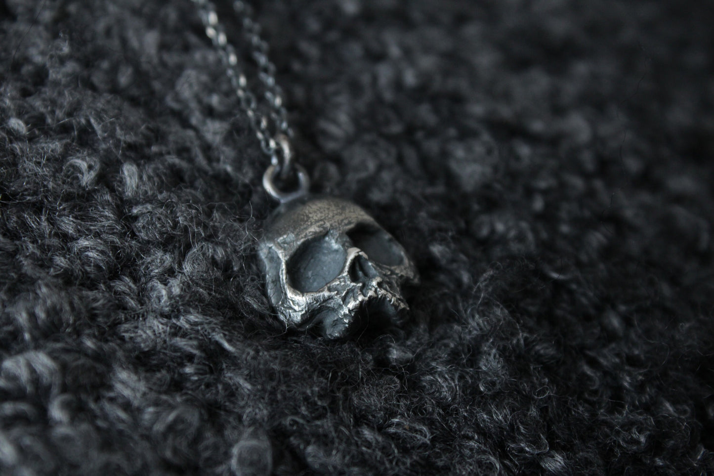Silver Sedlec Skull Pendant