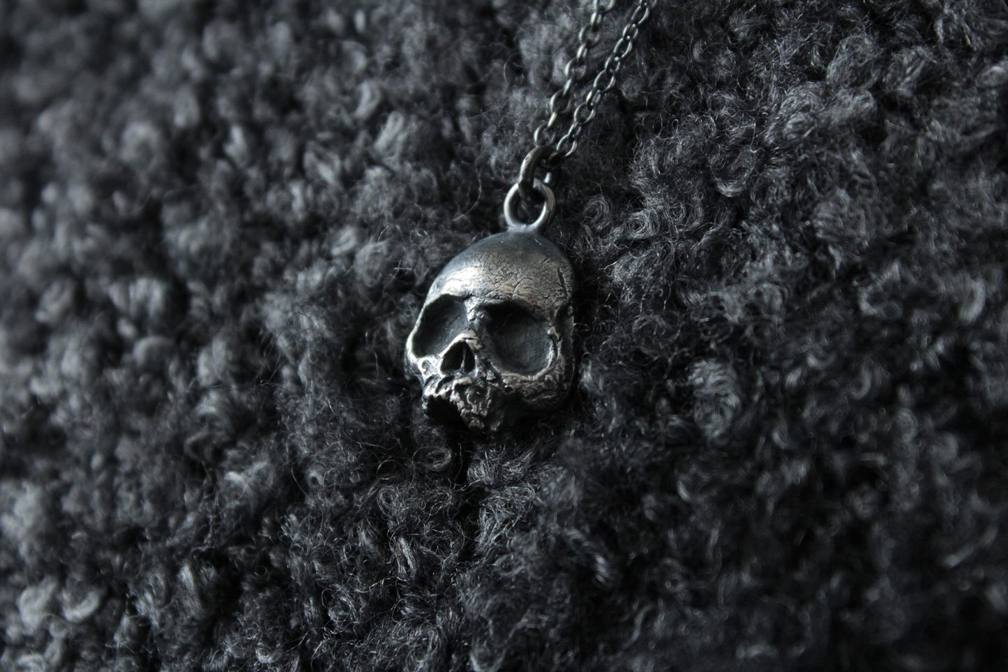 Silver Sedlec Skull Pendant