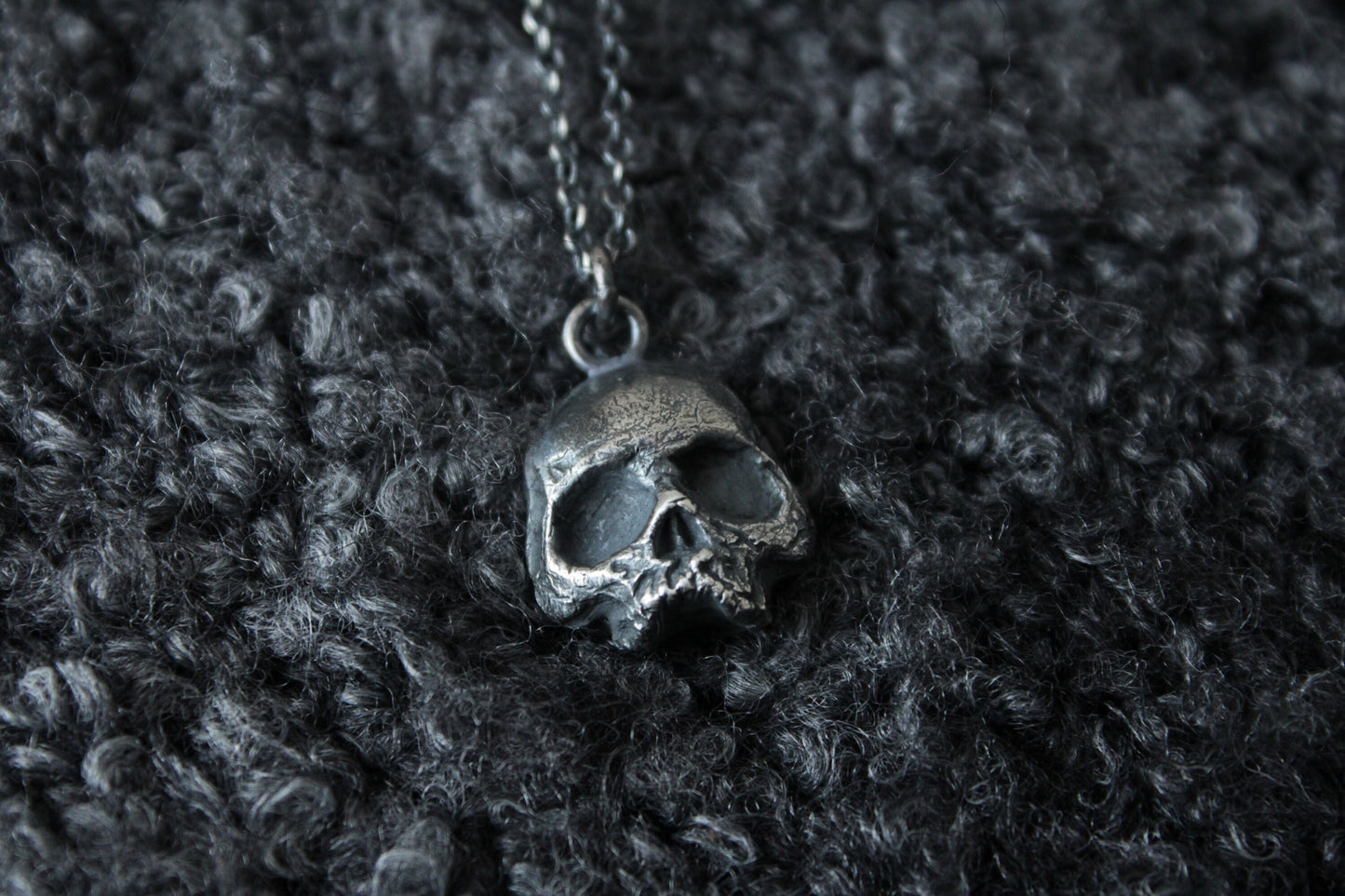 Silver Sedlec Skull Pendant