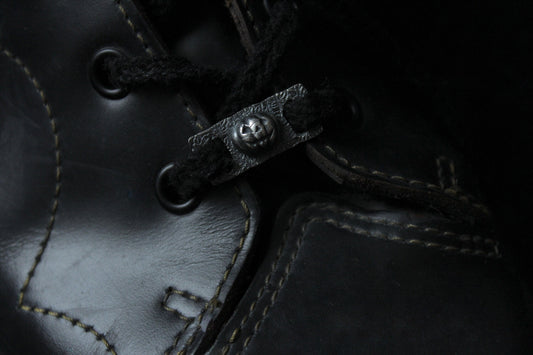 Silver Pumpkin Shoe Lace Buckles