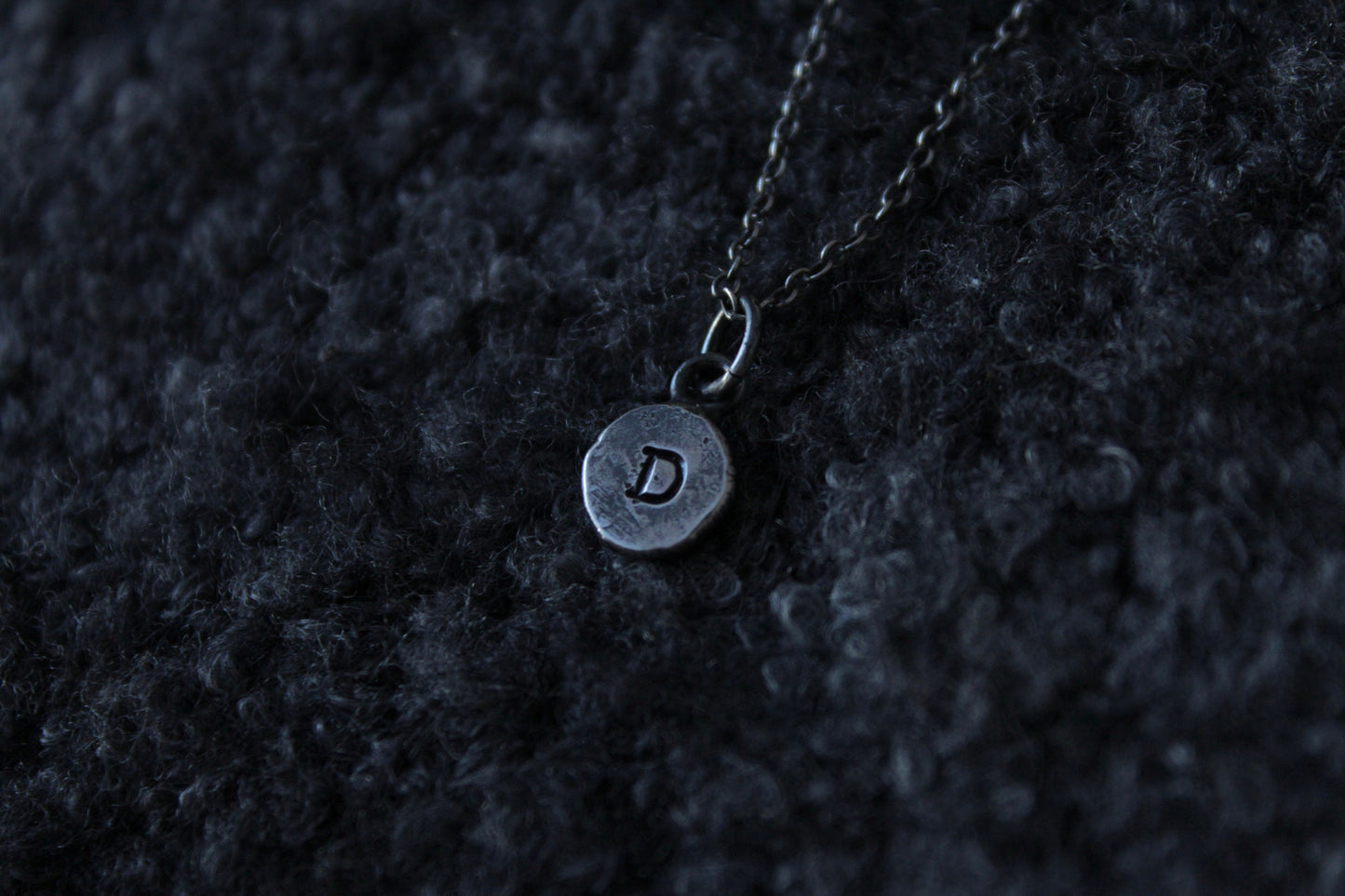 Sterling Silver Custom Initial Pendant