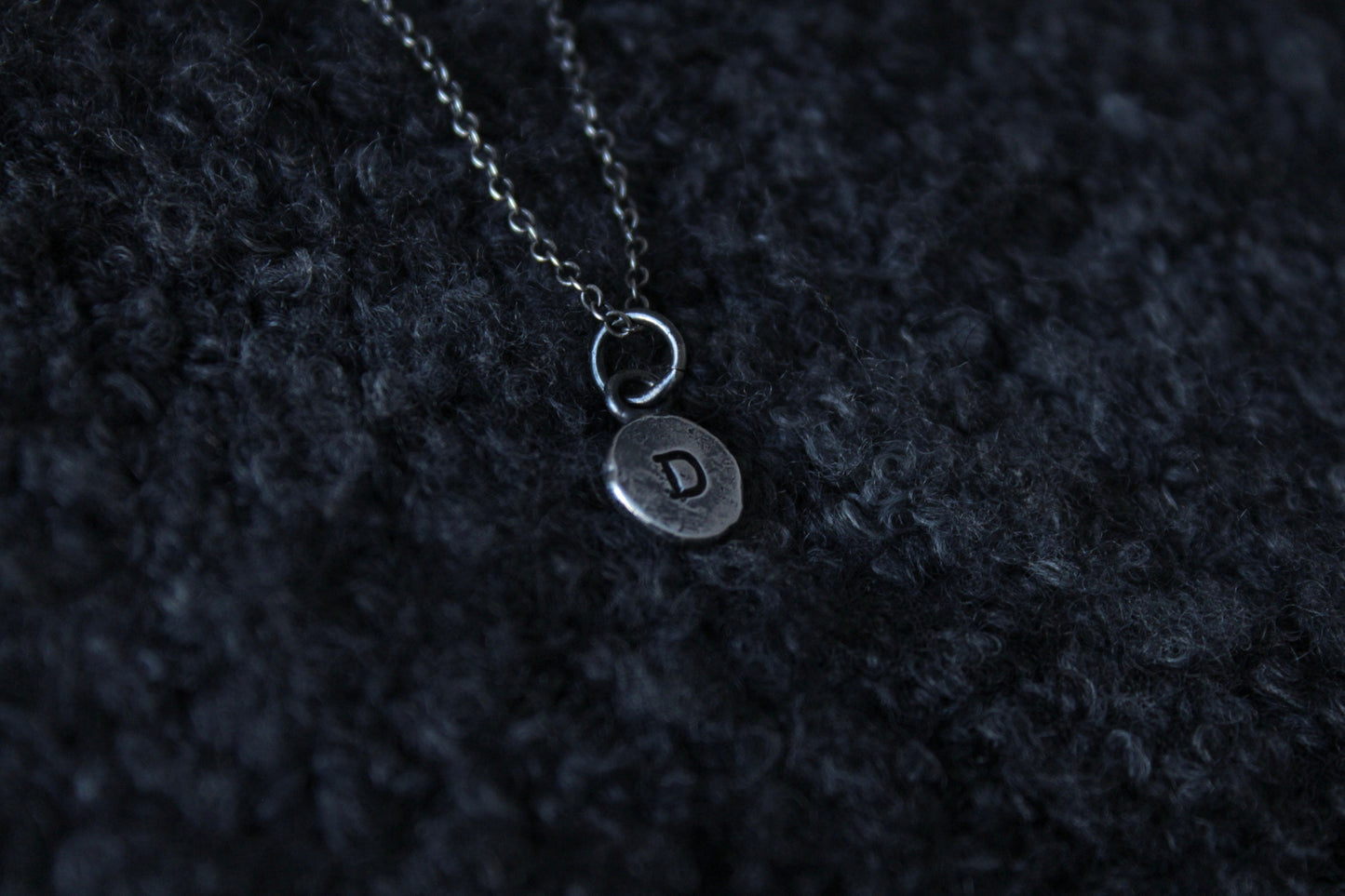 Sterling Silver Custom Initial Pendant
