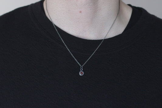 Sterling Silver Gemstone Pendant