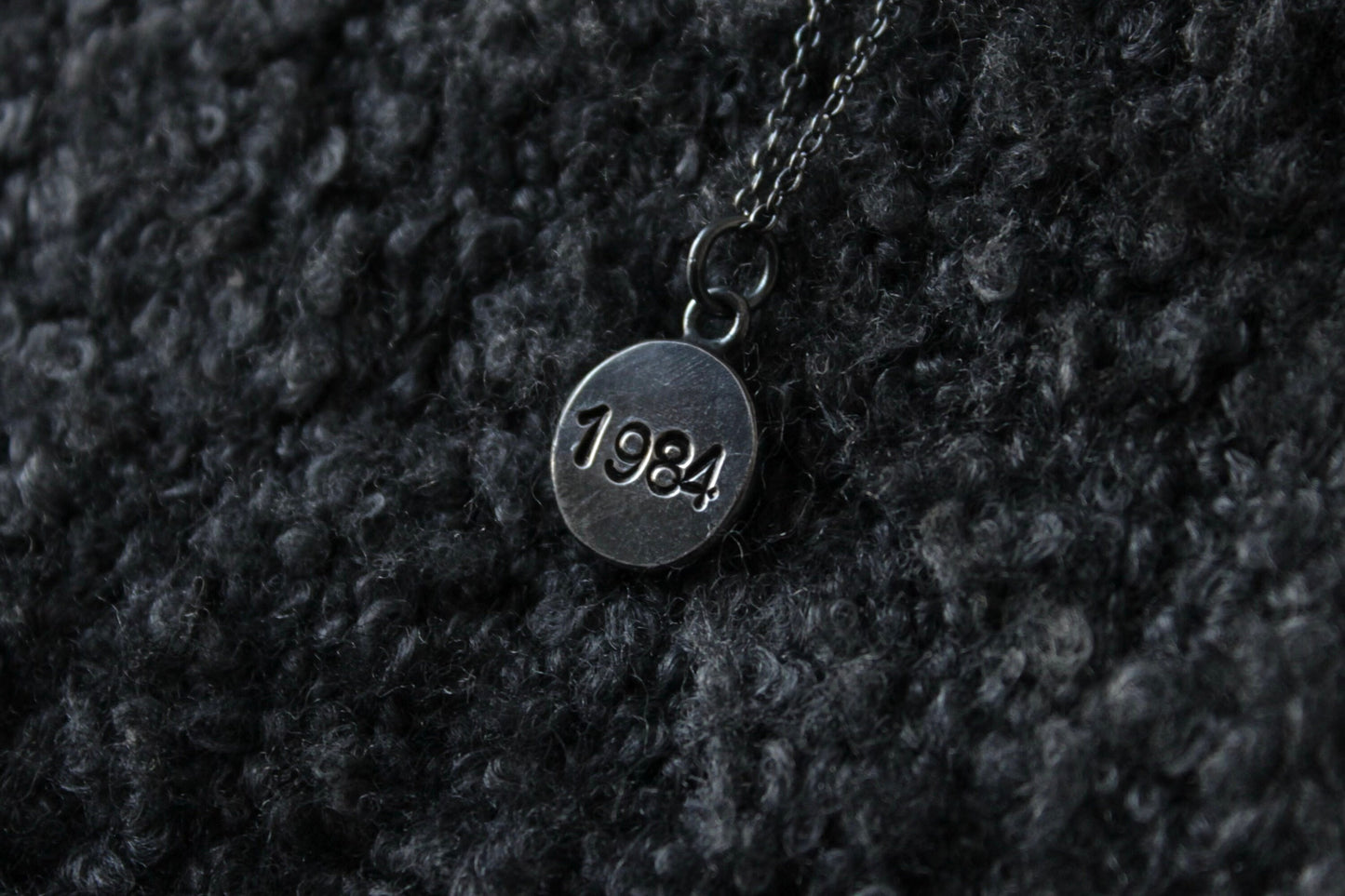 Sterling Silver Custom Year Pendant
