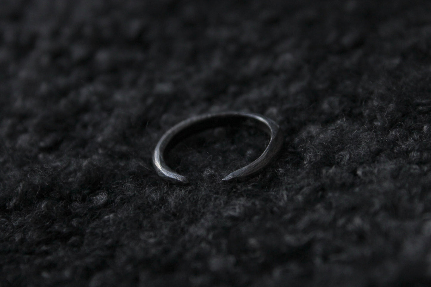 Sterling Silver Spike Ring
