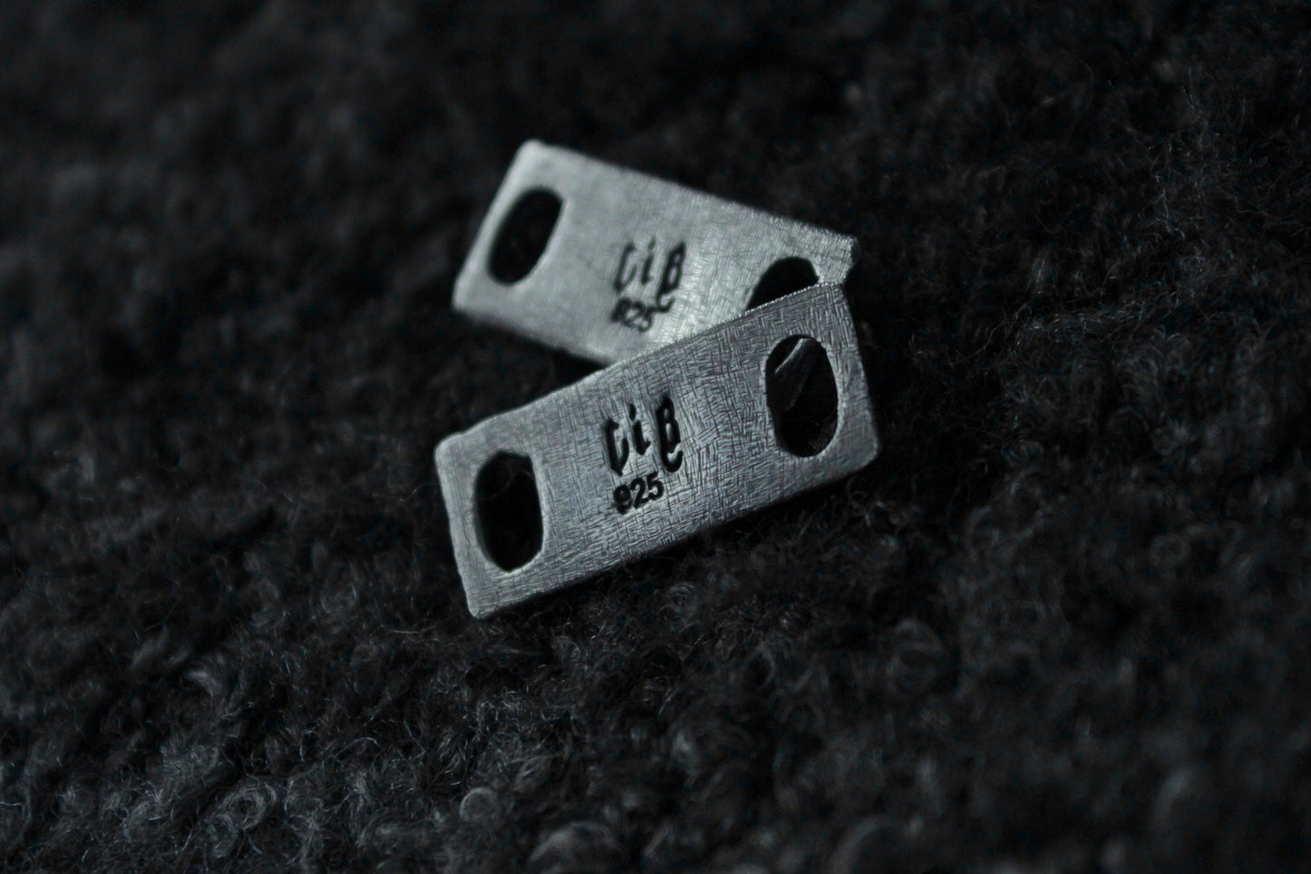 Silver Vampire Bat Shoe Lace Buckles