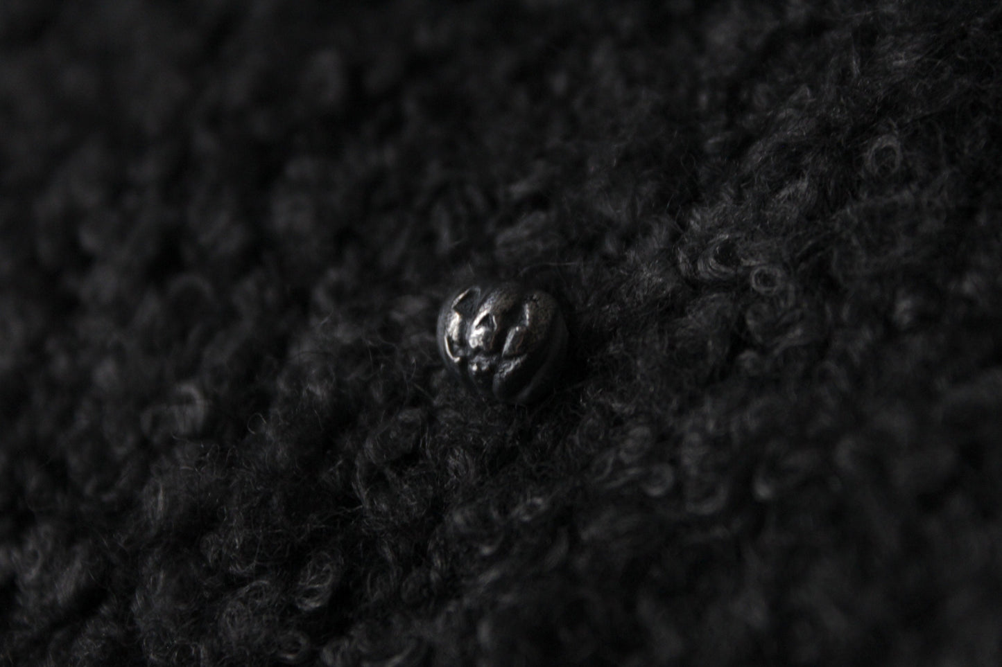 Silver Pumpkin Stud Earring