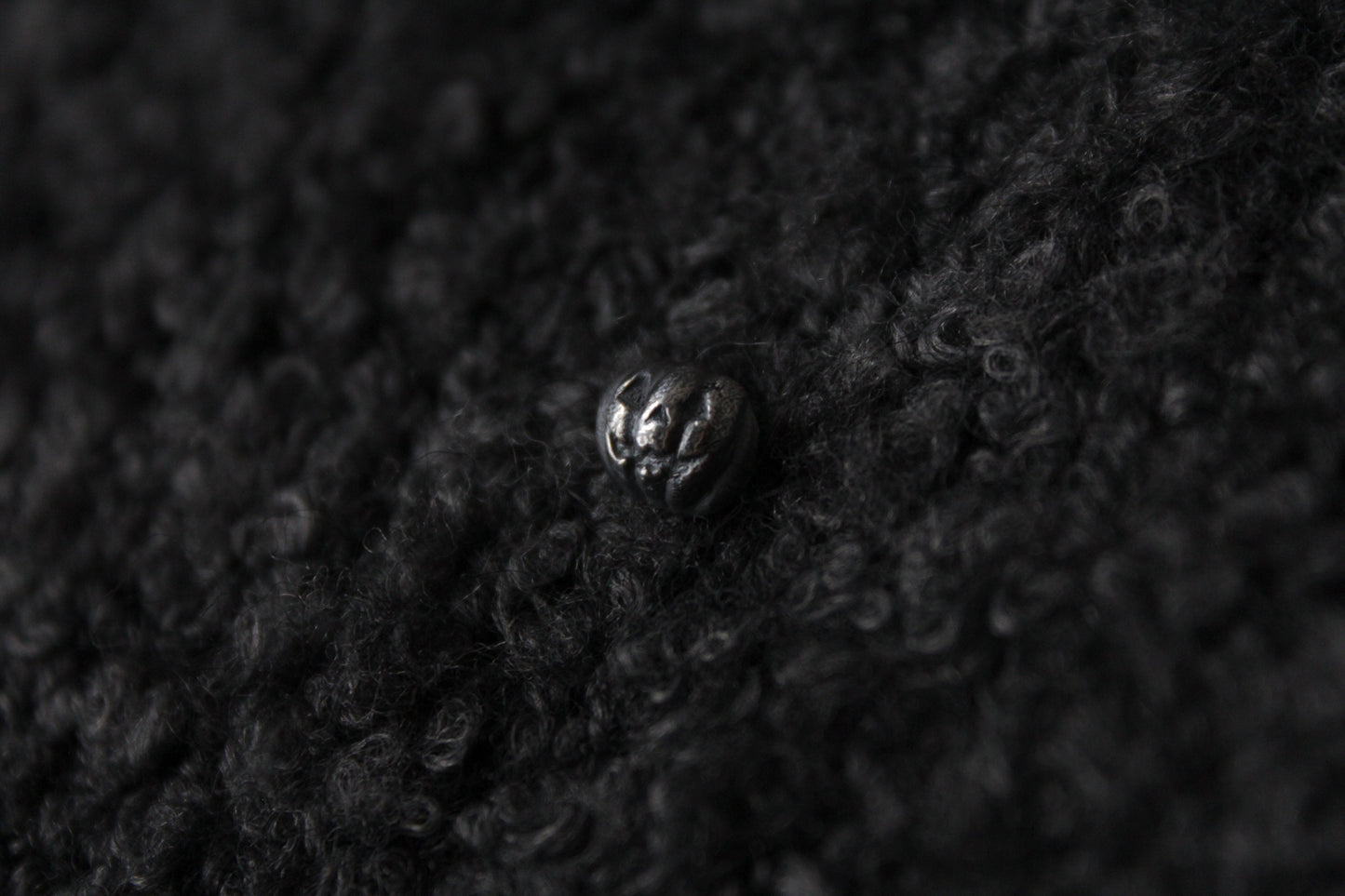 Silver Pumpkin Stud Earring