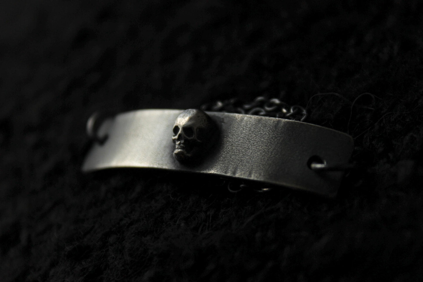The Silver Cemerery Skull Bracelet