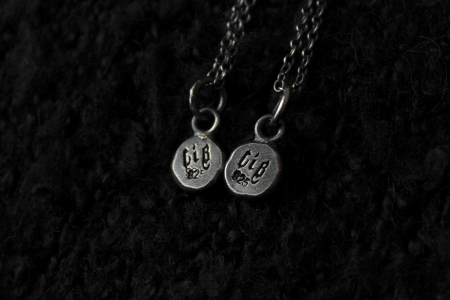 Tiny Sterling Silver ‘Til Death’ Memento Mori Skull Pendant Bundle • Relationship & Friendship Pendants