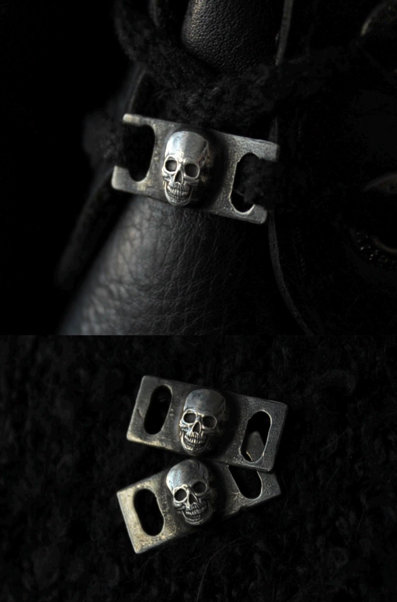 The Clad in Black Silver Shoe Lace Buckle Bundle