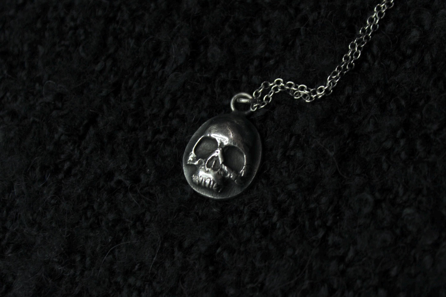 Pale Death Silver Skull Pendant
