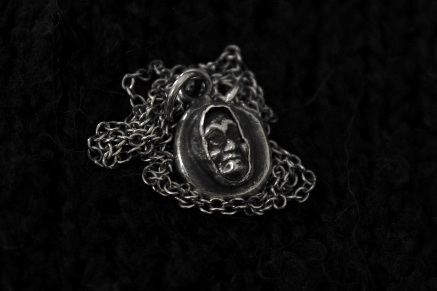 The Witch of the Wood Silver Pendant