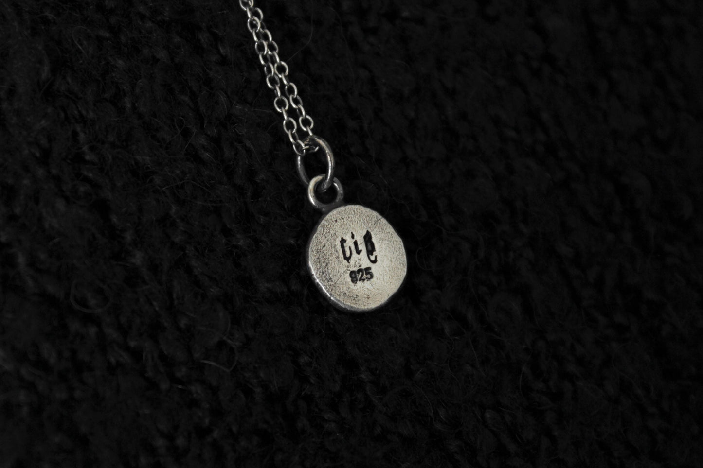 The Witch of the Wood Silver Pendant