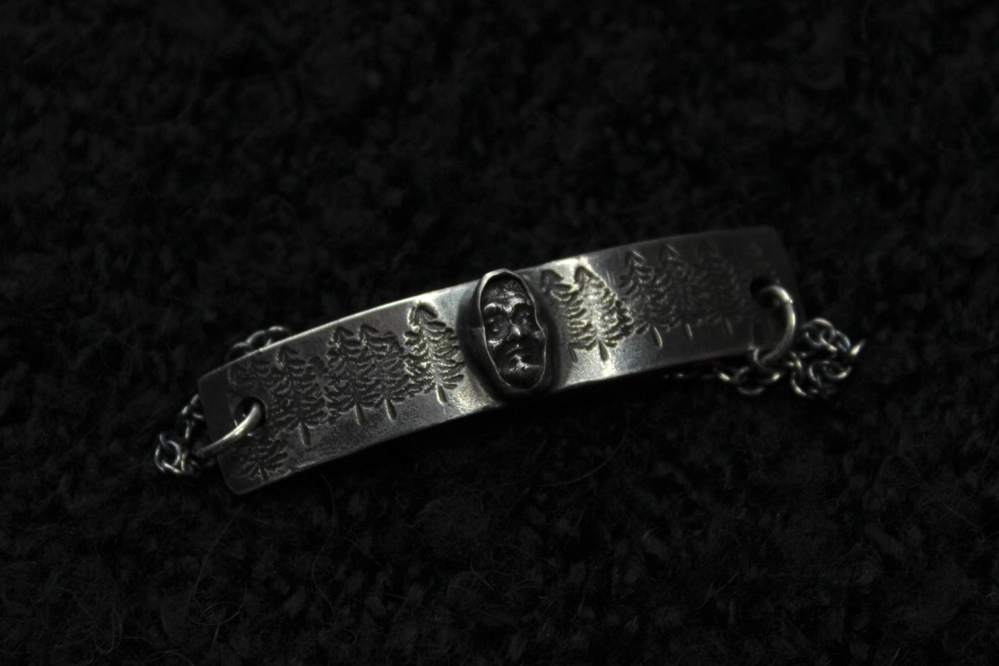 The Witch of the Wood Silver Bracelet