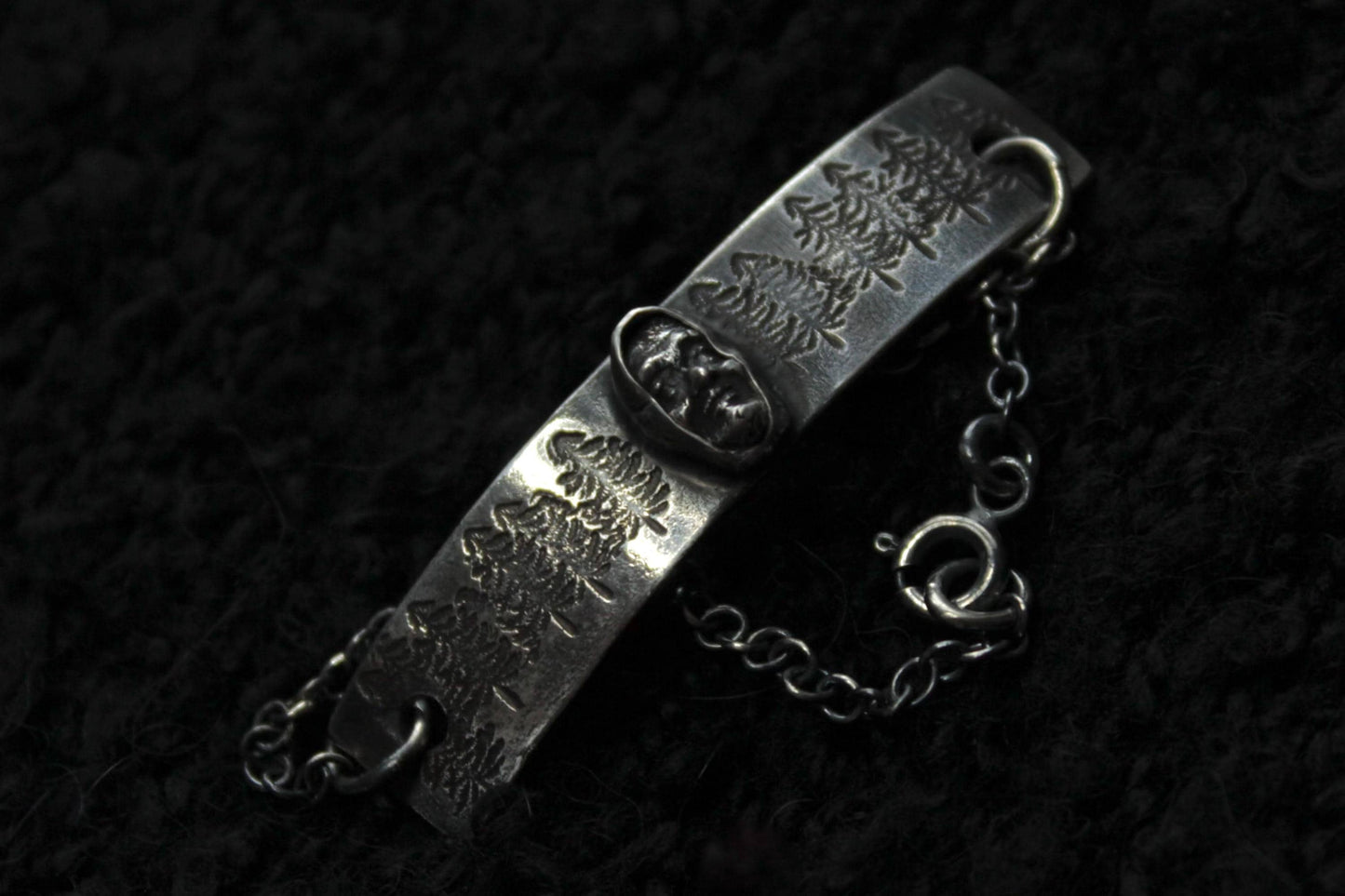 The Witch of the Wood Silver Bracelet