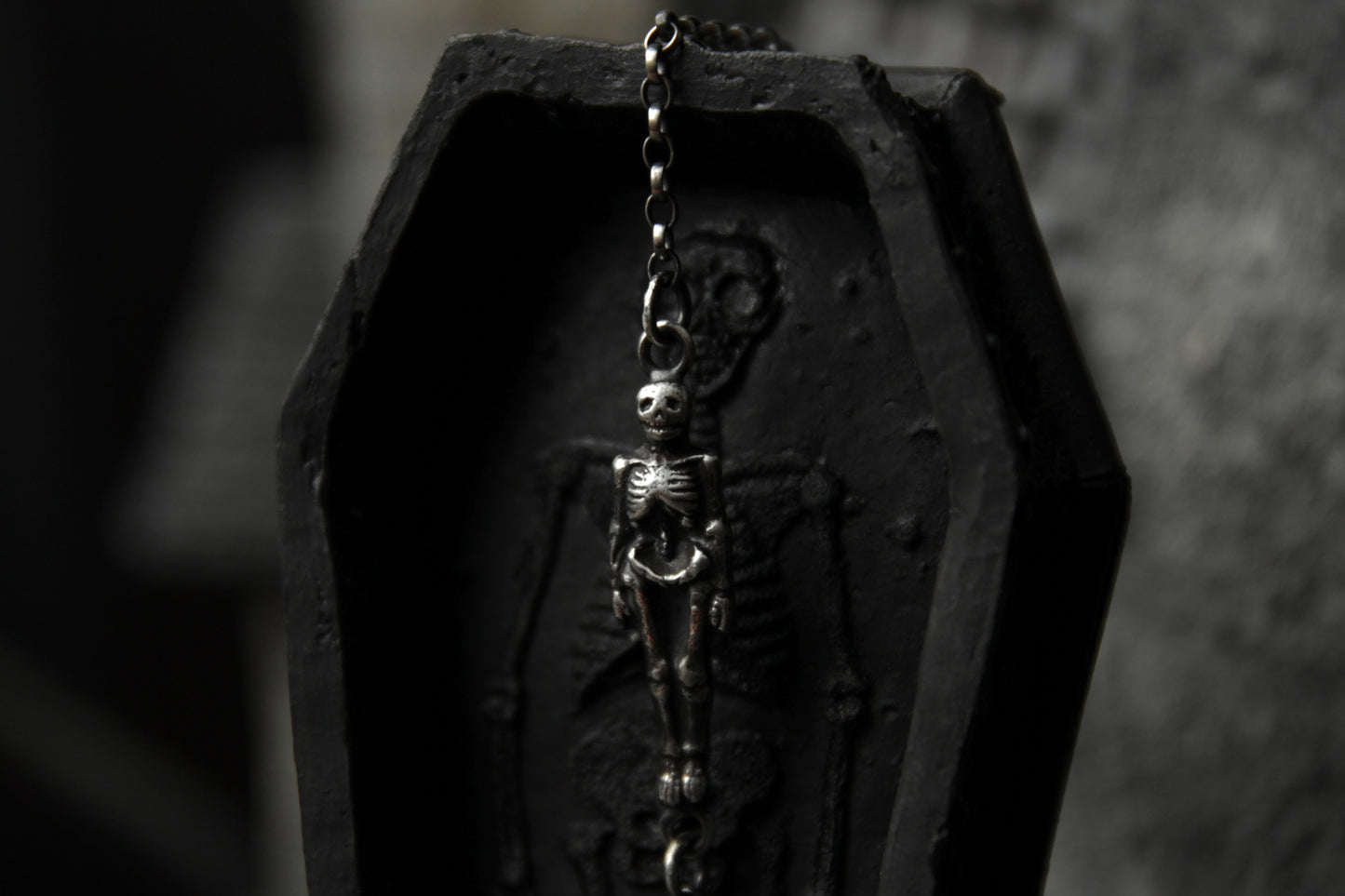 Silver Skeleton Bracelet
