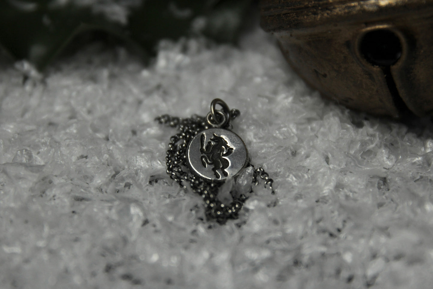 Sterling Silver Krampus Pendant