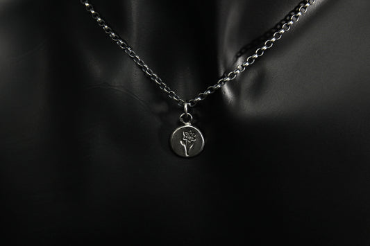 Sterling Silver Welsh Daffodil Pendant