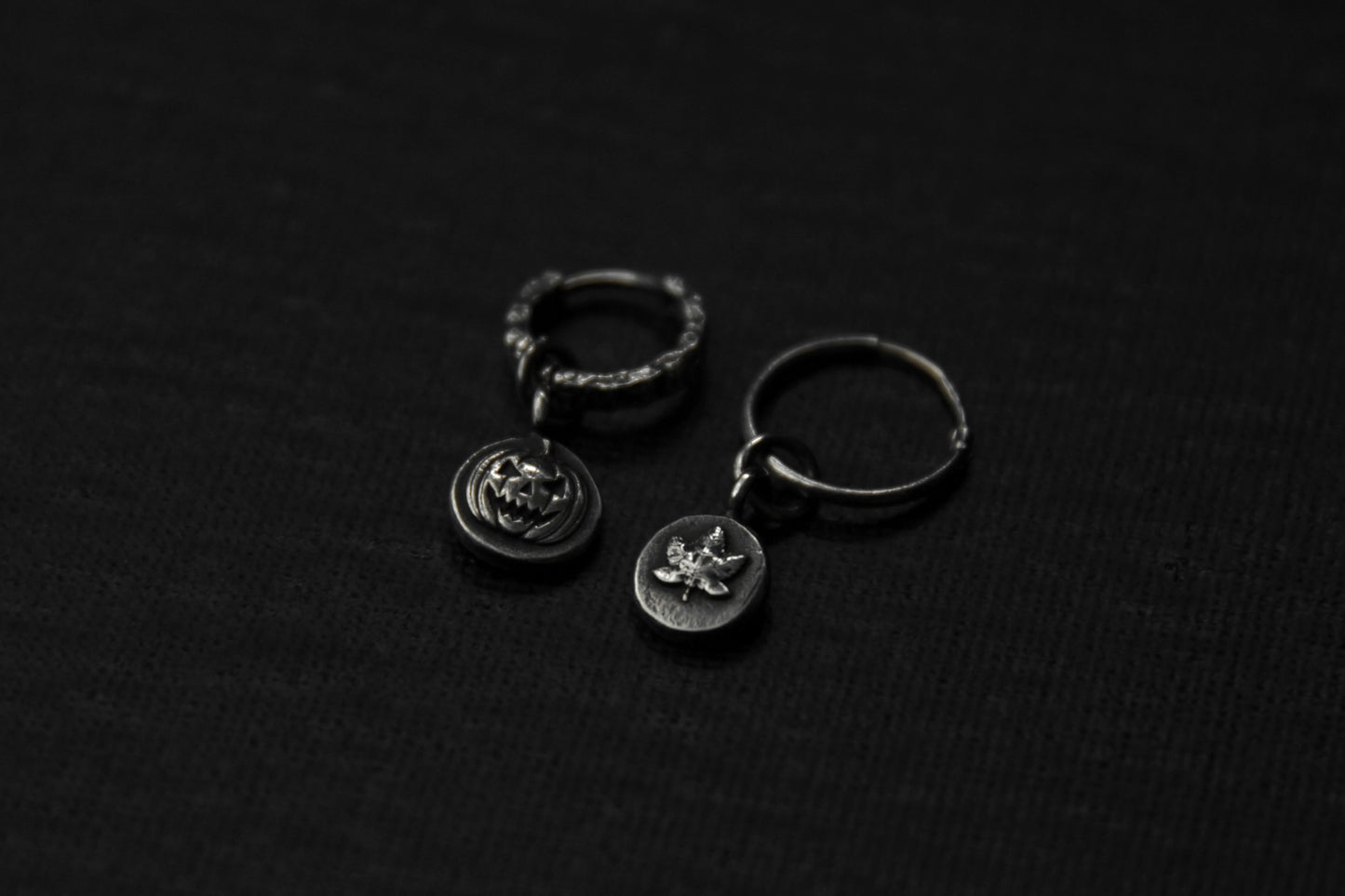 Sterling Silver Halloween Earrings