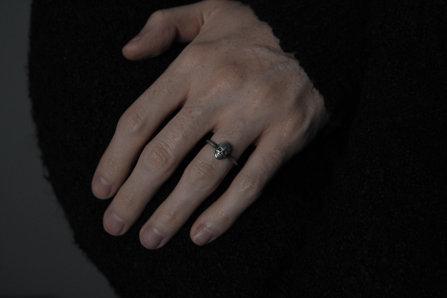 Sterling Silver Skull Ring