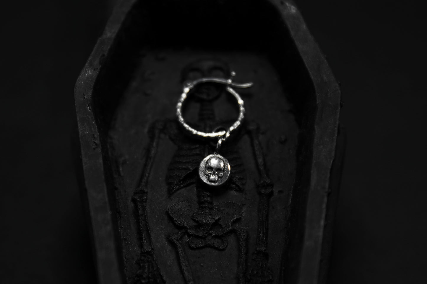 Sterling Silver Nosferatu Earrings