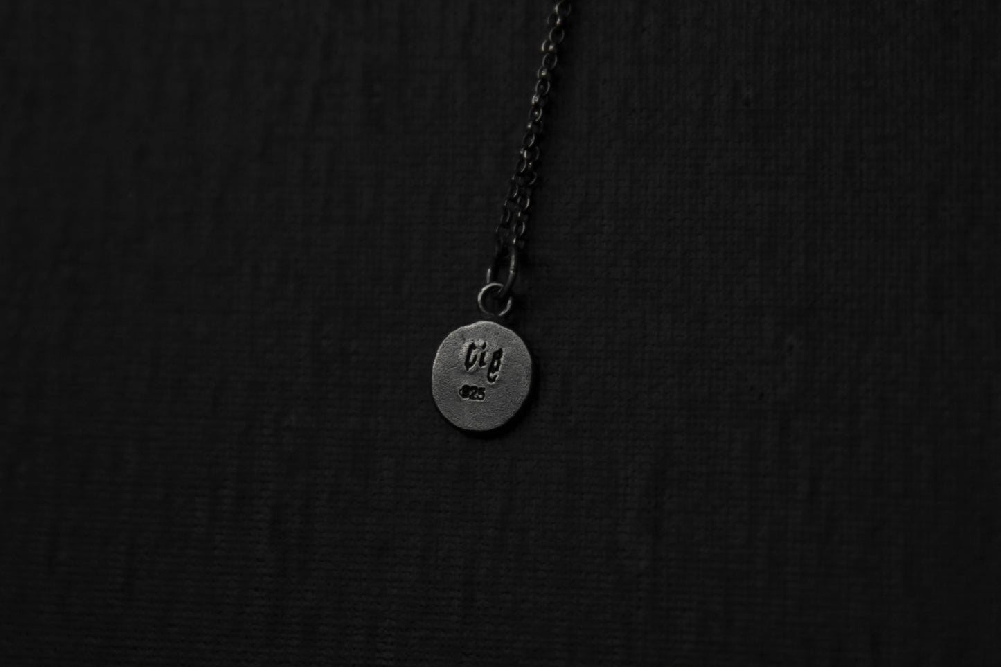 Sterling Silver Happy Halloween Ghost Pendant