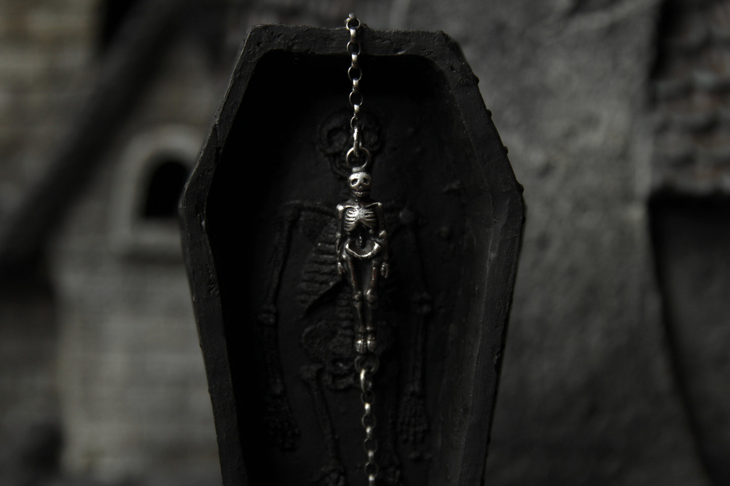 Silver Skeleton Bracelet