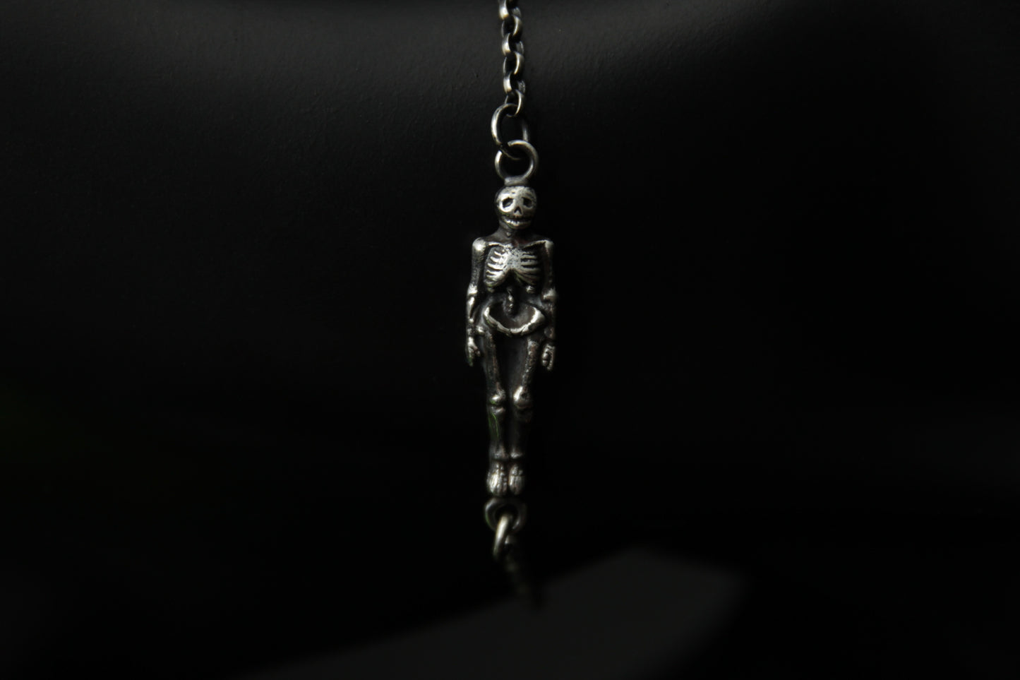 Silver Skeleton Bracelet