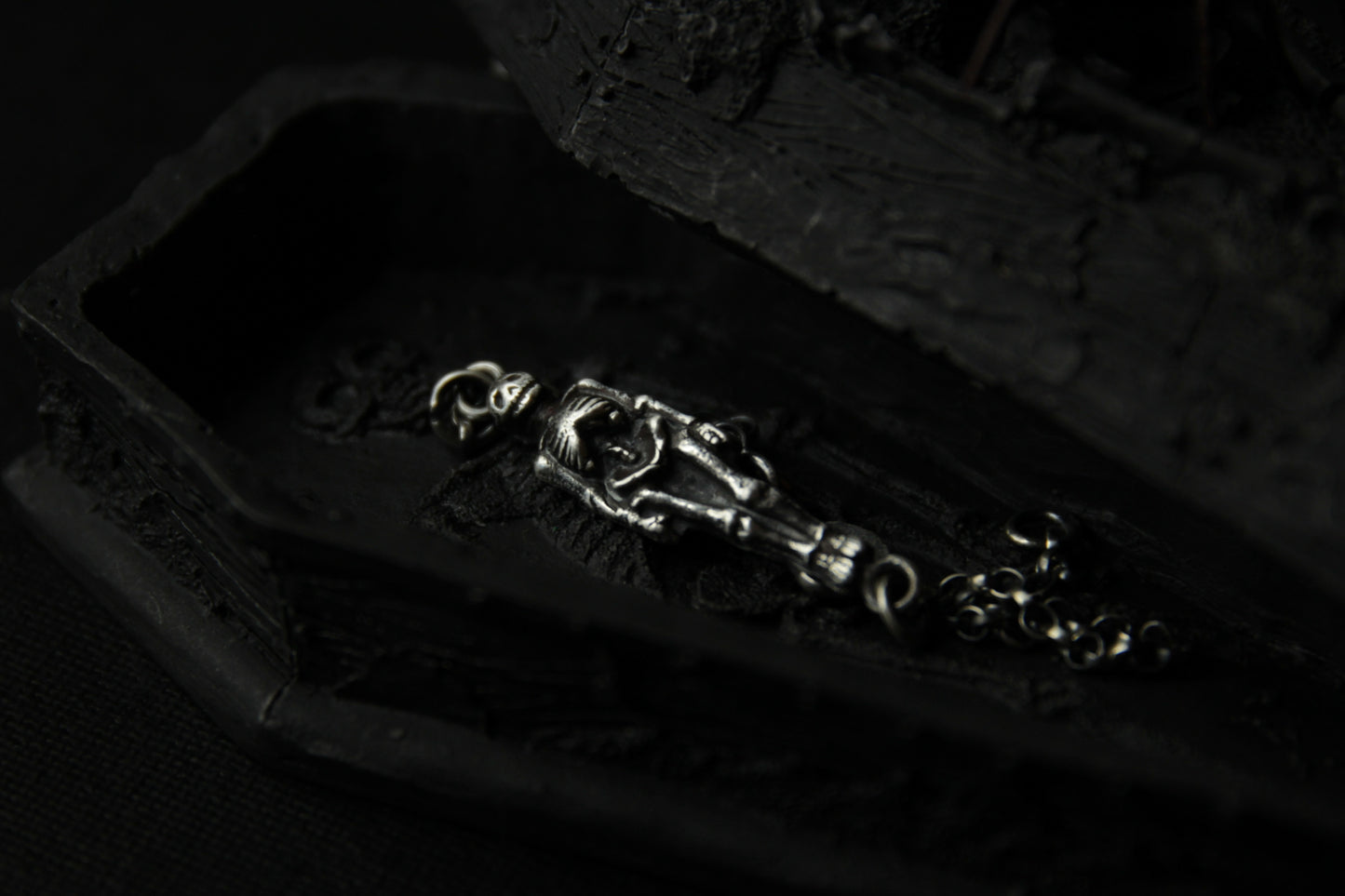 Silver Skeleton Bracelet