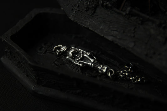 Silver Skeleton Bracelet