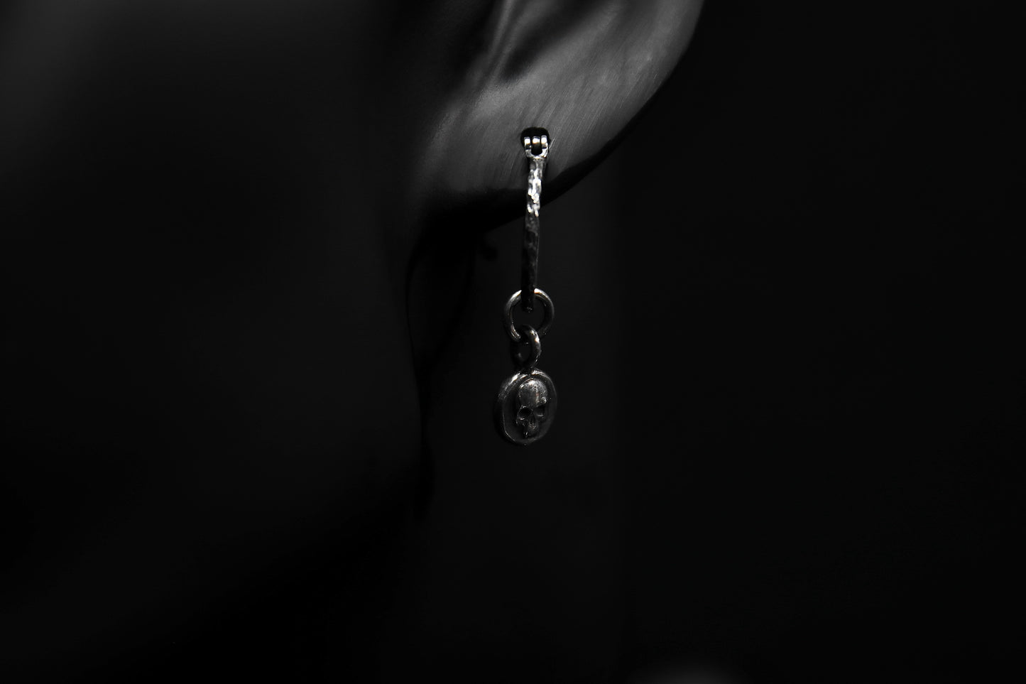 Sterling Silver Nosferatu Earrings