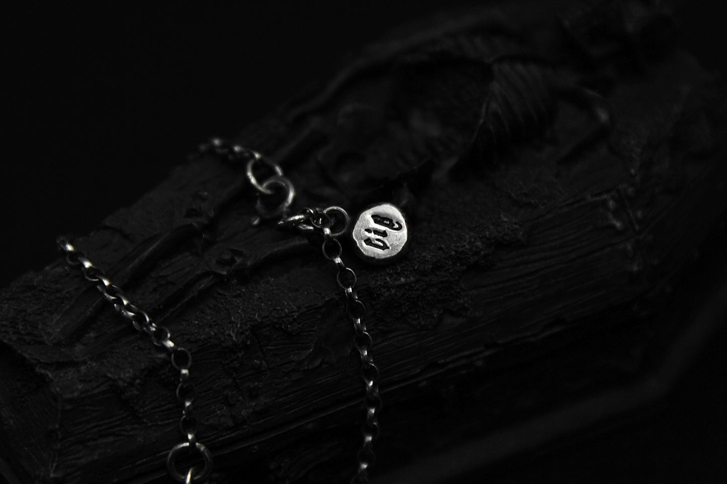 Sterling Silver Nosferatu Casket Bracelet