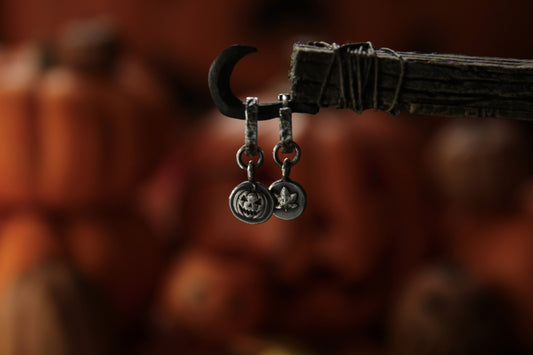 Sterling Silver Halloween Earrings